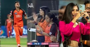 उमरान के विकेट लेते ही ख़ुशी से झूम उठी ये खूबसूरत हसीना, जानिए कौन है ये ग्लैमरस ब्यूटी