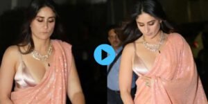 बीच इवेंट में Kareena Kapoor के फैशनेबल ब्लाउज ने दे दिया था धोखा, एक सेफ्टी पिन से बचाई लाज! VIDEO