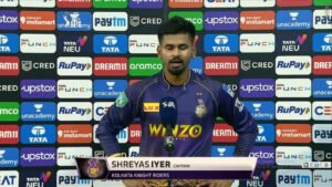 कोलकाता की हार पर भड़के कप्तान श्रेयस अय्यर, इन्हें ठहराया हार का जिम्मेदार, पॉइंट टेबल में हुआ उलटफेर