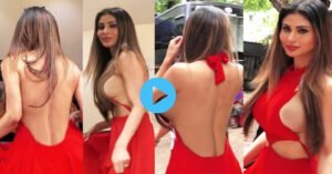 Viral Video: ड्रेस लहराकर मौनी रॉय दे रही थीं पोज, कैमरे के आईं थोड़ा करीब, कैद हो गया Oops Moment