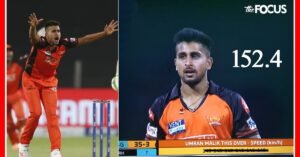 उमरान मलिक ने रचा इतिहास, गोली की रफ्तार से गेंदबाजी कर मचाया तहलका, टूटा सबसे तेज गेंद का रिकॉर्ड