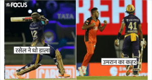 6666… आंद्रे रसेल ने तोड़े SRH के अरमान, 10 छक्कों के साथ मचा कोहराम, उमरान मलिक चमके