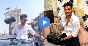डोंगरी पहुंचने पर मुनव्वर का नेताओं वाले अंदाज में हुआ स्वागत, वीडियो देख गद-गद हुए फैंस