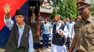 VIDEO: 27 महीने बाद आजम खान जेल से रिहा, शिवपाल और दोनों बेटे लेने पहुंचे, जेल के बाहर दिखा समर्थकों का हुजूम