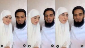 शौहर संग हज के लिए रवाना हुईं सना खान, VIDEO शेयर कर कहा- अ’ल्ला’ह हम सबको…