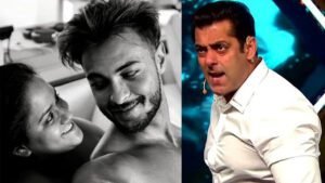 आयुष ने शेयर की सलमान की बहन के साथ न्यू’ड, फोटो फिर भाईजान का पारा हुआ हाई