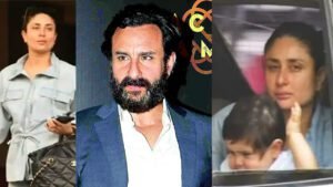 मेकअप किए बिना दोनों बेटों संग हड़बड़ी में घर से निकली करीना, देखने वालों ने कहा सैफ ने घर से निकाला बाहर !