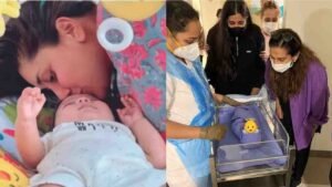 करीना कपूर के घर में फिर से गूंजी किलकारी, घर आया मेहमान बधाई देने वालों का तां’ता -देखे पहली तस्वीरें