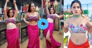 VIDEO:बेली डांस करते-करते नीचे खिसक गई उर्फी जावेद की ड्रेस, भड़के लोग बोले- ऐसे कपड़े…