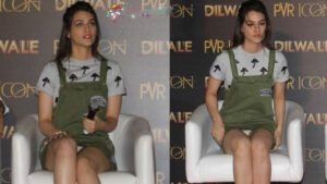 Kriti Sanon की ड्रेस में ऐसी जगह लगा था कट कि दिखा सब कुछ, ऊपर से निचे तक दिखा ब’द’न