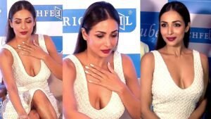 Malaika Arora ने पहन ली अब तक की सबसे बे’हु’दा ड्रेस! सी’ने पर लगे कट में दिख गया सब कुछ!