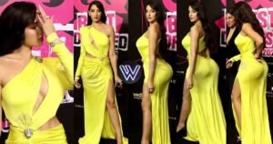 Video: नोरा फतेही ने पब्लिक के बीच पहनी बेहद टा’इट ड्रे’स, कैमरे में दिखने लगा प्रा’इ’वे’ट पा’र्ट!