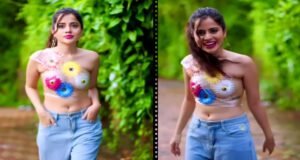 Video: टॉ’पले’स होकर उर्फी ने फिर मचाई त’बा’ही! इस अं’ग को छिपाने के लिए लगाए फूल, सबके छूटे पसीने!
