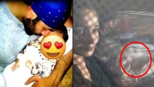 रणबीर-आलिया की बेटी की पहली तस्वीर आई सामने, पिता की गोद में सोती आईं नजर!