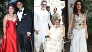 बेटी आयरा की नुपुर संग सगाई में पहुंचे आमिर खान, दोनों बीवियां और फातिमा सना शेख भी दिखीं!