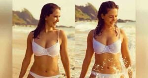 वाइट ब्राले’ट में किम शर्मा ने बीच किनारे कराया फोटोशूट, हर एक तस्वीर देख छूटे फैंस पसीने!