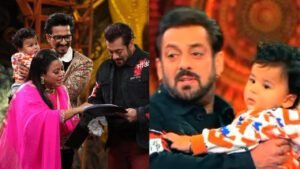 भारती सिंह के बेटे गोला के साथ मस्ती करते दिखे सलमान खान, सलमान खान ने दिया अपना फार्म हाउस गिफ्ट