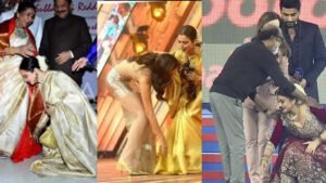 बॉलीवुड के 8 स्टार्स जो बेशुमार दौलत कमाने के बावजूद भी बड़ों के पैर छूने से हिचकते नहीं है