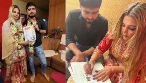 राखी सावंत ने फिर से रचाई शादी? आदिल दुर्रानी के साथ कोर्ट वेडिंग की तस्वीरें वायरल
