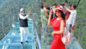 चीन के ग्लास ब्रिज का मजा आपके बिहार में, तस्वीरें देख रूह काँप जाएगी आपकी…