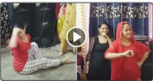 गांव की लड़की ने आंगन में लेट-लेट कर किया “गुपचुप” गाने पर मजेदार डांस वीडियो हुआ वायरल