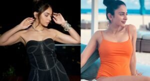Rakul preet Singh: राकुल प्रीत सिंह का विवादों से नाता… हॉट क्ली’वे’ज वाली तस्वीरें हुई वायरल…!
