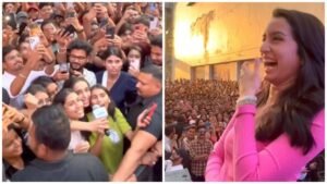 फिल्म प्रमोशन के दौरान श्रद्धा कपूर को लेकर लगे नारे, फैंस बोले- 10 रुपये की पेप्सी, श्रद्धा कपूर…