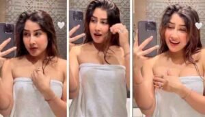बाथरूम फोटोशूट में सोफिया अंसारी ने उतारे अपने सारे कपड़े, सोफिया की तस्वीरें देख सोशल मीडिया पर लगा ट्रैफिक जाम