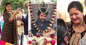 ಚಿರು ಸಮಾಧಿ ಬಳಿ ಚಿರುವಿನ ಫೋಟೋವನ್ನು ನೋಡಿದ ಕೂಡಲೇ ಮಕ್ಕಳು ಮಾಡಿದ್ದೇನು ಗೊತ್ತಾ? ಮೇಘನಾ ರಾಜ್ ಹೇಳಿದ್ದೇನು ಇಲ್ಲಿದೆ ನೋಡಿ ವಿಶೇಷ ವಿಡಿಯೋ!!