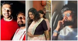 ಕಿಚ್ಚ ಸುದೀಪ್ ಮಗಳು ಅಳಿಯನ ಸಿನಿಮಾ ಮುಹೂರ್ತಕ್ಕೆ ಭರ್ಜರಿಯಾಗಿ ಎಂಟ್ರಿ! ಭೂ ಲೋಕದ ಅಪ್ಸರೆ ಯಂತೆ ಸೀರೆಯಲ್ಲಿ ಕಂಗೊಳಿಸಿದ ಸಾನ್ವಿ!!