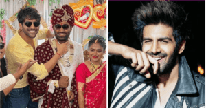 बॉलीवुड के हैंडसम एक्टर कार्तिक आर्यन शामिल हुए अपनी बॉडीगार्ड की शादी में, दूल्हे के संग खास अंदाज में तस्वीर की शेयर…