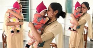 सरकारी नौकरी का पेपर देने बच्चा लेकर आई थी मां, महिला कांस्टेबल ने किया दिल जीत लेने वाला काम