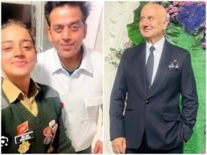 रवि किशन की बेटी इशिता शुक्ला के ‘अग्निवीर’ बनने पर Anupam Kher को हुआ गर्व, तारीफ के पुल बांधते हुए लिखा- ‘प्रेरणा की मिसाल’