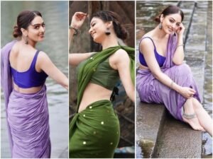 माथे पर बिंदी…चेहरे पर नजाकत लिए घाट किनारे इठलाती दिखीं ‘दबंग 2’ की ये एक्ट्रेस, दिशकश अदाओं ने लूटा फैंस का करार