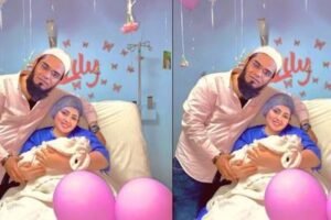 Sana Khan Baby Photo: सना खान बनीं अनस सैयद के बच्चे की मां, खास अंदाज में दी बेटे की पैदाइश की खबर