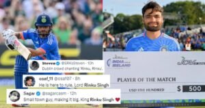 ‘ दुनिया पर राज करेगा..’ रिंकू सिंह ने आयरलैंड के खिलाफ खेली तूफानी पारी, तो सोशल मीडिया पर फैंस ने लुटाया प्यार