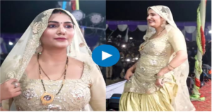Sapna Chowdhary ने सिर पर चुन्नी ओढ़ ‘पानी छलके’ पर किया धमाकेदार डांस, जलवे देख खूब मारी लोगों ने सीटियां