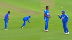 VIDEO : अर्धशतक जड़कर घमंड में चूर हुए ऋतुराज गायकवाड़, धोनी के फेवरेट खिलाड़ी को सरेआम डांटा