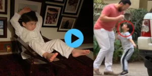तैमूर ने सबके सामने उठाया पिता Saif Ali Khan पर हाथ, VIDEO देख लोग बोले- ‘तमीज सिखाओ’