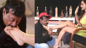 VIDEO: राम गोपाल वर्मा ने चाटी इस एक्ट्रेस के पैर की उंगलियां, मिनटों में वीडियो हुआ वायरल!