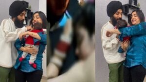 कुल्हड़ कपल ने फिर किया ध’मा’का, नए वीडियो में गप्पी बोली- इस नन्हे हाथों में हमारा…