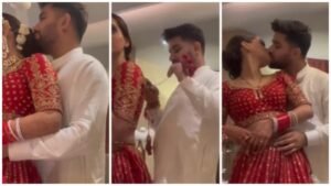 दुल्हा-दुल्हन की गलती से उनकी ‘सु’हा’ग’रा’त’ का प्रा’इ’वे’ट वीडियो हुआ लीक, तो सोशल मीडिया पर मचा बवाल