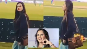 भरे स्टेडियम में शोएब मलिक की नई पत्नी की बेइज्जती? सानिया मिर्जा का नाम लेकर चिढ़ाने लगे लोग