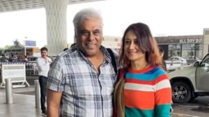 WATCH: Ashish Vidyarthi makes a rare public appearance with his second wife Rupali Barua at Mumbai airport